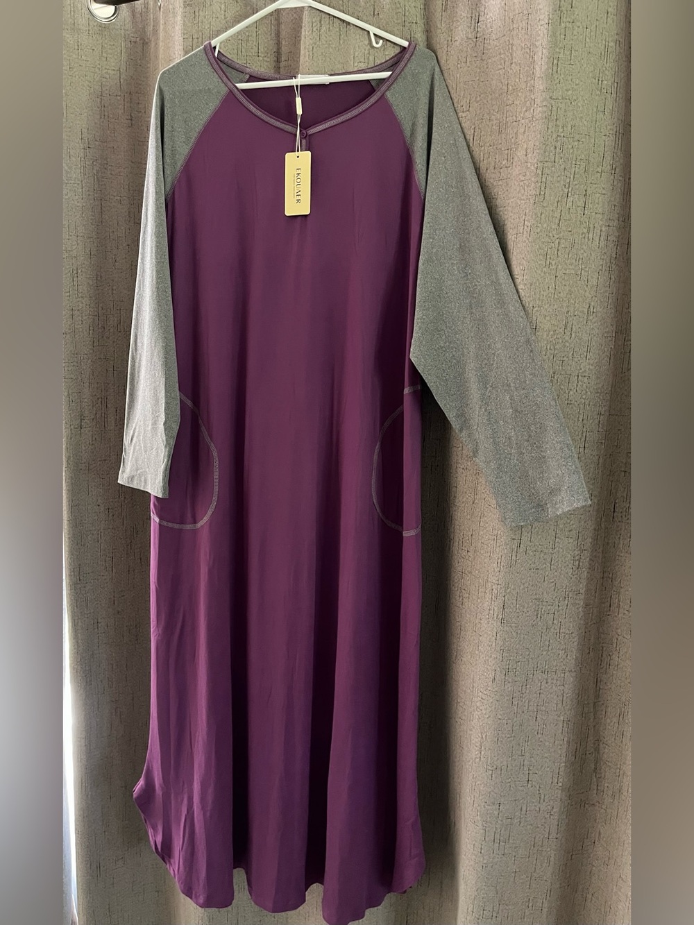 Women's Long Sleeve Nightgown